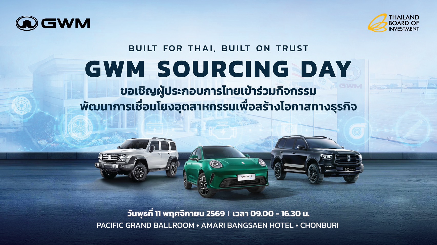 GWMเชื่อมั่นศักยภาพไ